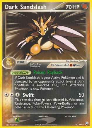 Dark Sandslash 018 [Team Rocket Returns]