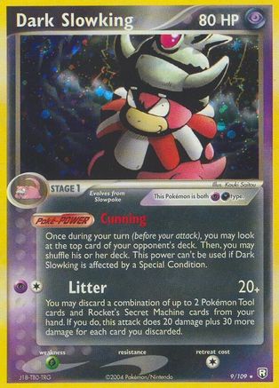 Dark Slowking 009 [Team Rocket Returns]  - Reverse Holofoil