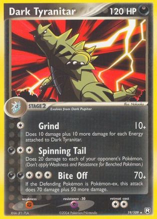 Dark Tyranitar 019/109 [Team Rocket Returns]