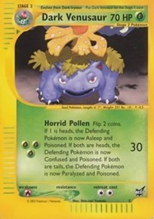 Dark Venusaur 007 [Best of Promos]