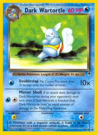 Dark Wartortle 039/105 [Legendary Collection]