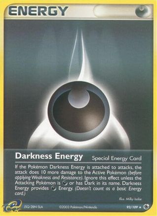 Darkness Energy (Special) 093/109 [Ruby and Sapphire]  - Reverse Holofoil
