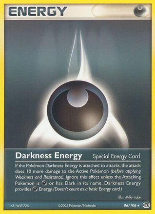 Darkness Energy (Special) 086 [Emerald]  - Reverse Holofoil