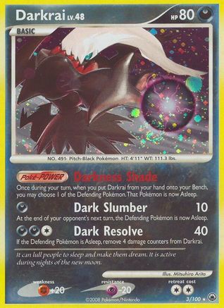 Darkrai 003 [Majestic Dawn]  - Holofoil