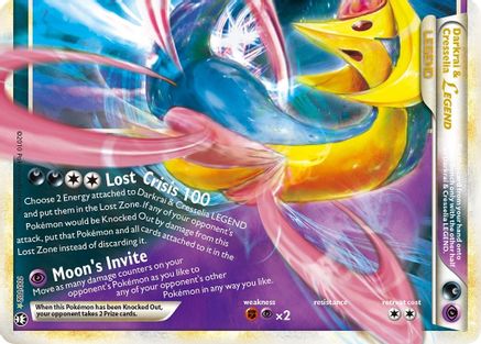 Darkrai & Cresselia Legend (Bottom) 100 [Triumphant]  - Holofoil