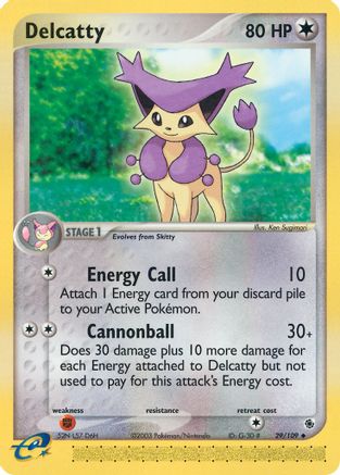 Delcatty 029/109 [Ruby and Sapphire]