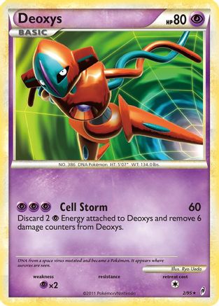 Deoxys 002 [Call of Legends]  - Holofoil