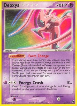 Deoxys (Attack Forme) 017 [Deoxys]