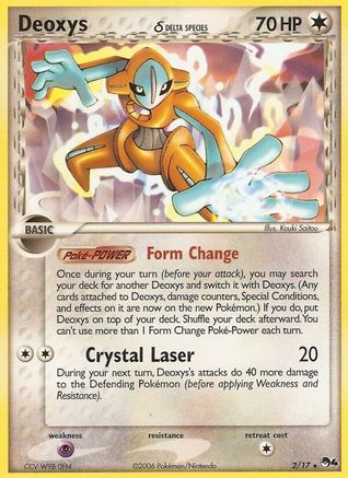 Deoxys (Delta Species) 002/017 [POP Series 4]