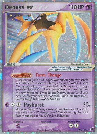 Deoxys ex (Attack Forme) 098 [Deoxys]  - Holofoil