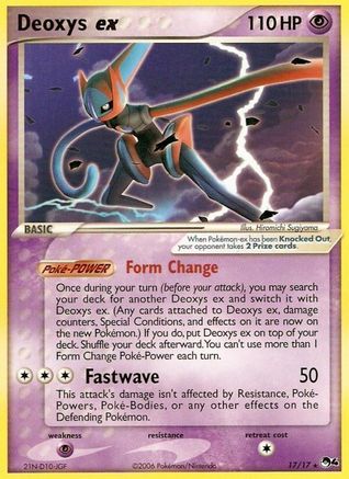 Deoxys ex 017 [POP Series 4]