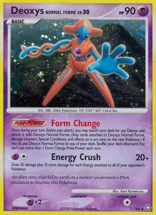 Deoxys Normal Forme 001 [Legends Awakened]  - Reverse Holofoil