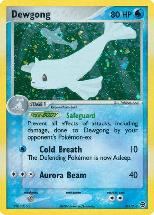 Dewgong 003 [FireRed & LeafGreen]  - Holofoil