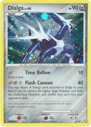 Dialga 001/130 [Diamond and Pearl]  - Holofoil