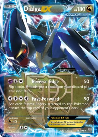 Dialga EX (Team Plasma) 065 [Plasma Blast]  - Holofoil