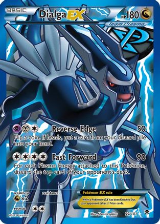 Dialga EX (Team Plasma) (99 Full Art) 099 [Plasma Blast]  - Holofoil