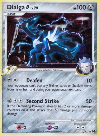 Dialga G 007 [Platinum]  - Holofoil
