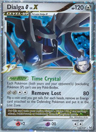 Dialga G LV.X 122/127 [Platinum]  - Holofoil