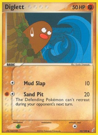 Diglett 050/100 [Crystal Guardians]