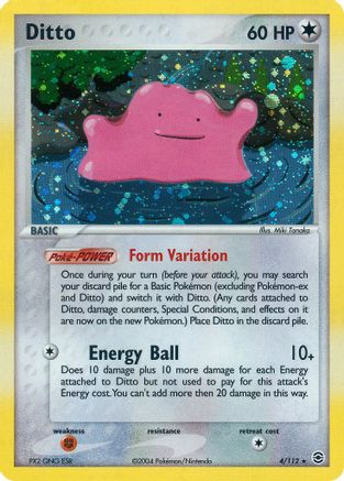 Ditto 004 [FireRed & LeafGreen]  - Holofoil