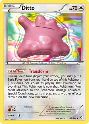 Ditto 108 [Boundaries Crossed]  - Holofoil