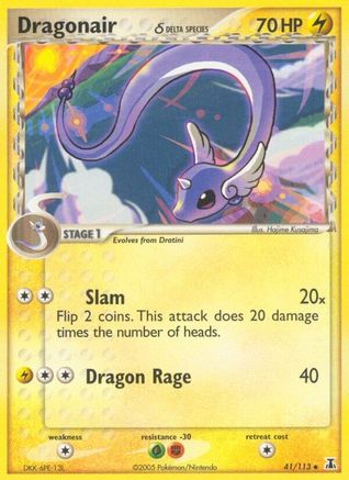 Dragonair 041/113 [Delta Species]  - Reverse Holofoil