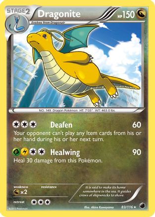 Dragonite 083/116 [Plasma Freeze]  - Reverse Holofoil