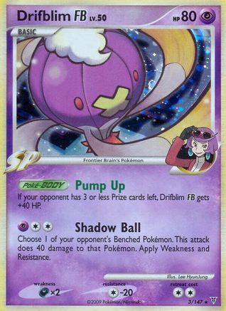 Drifblim FB 003 [Supreme Victors]  - Holofoil