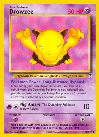 Drowzee 073 [Legendary Collection]  - Reverse Holofoil