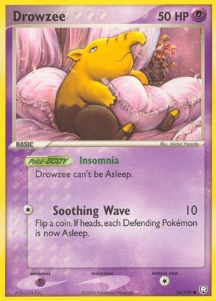 Drowzee 054/109 [Team Rocket Returns]