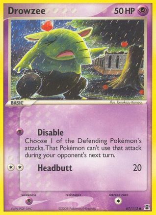 Drowzee 067/113 [Delta Species]