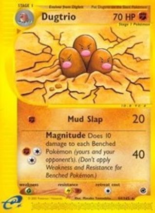 Dugtrio (44) 044 [Expedition]