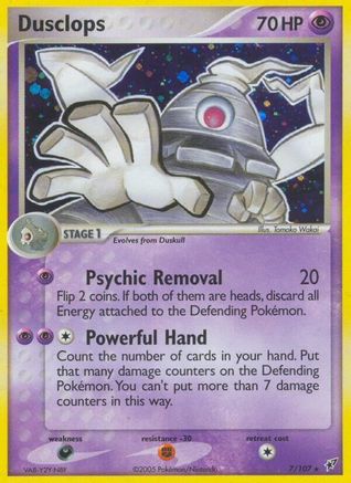 Dusclops 007 [Deoxys]  - Reverse Holofoil