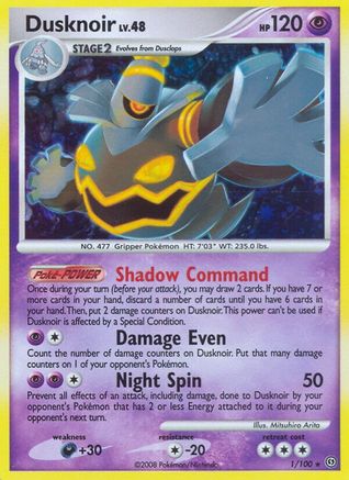 Dusknoir (1) 001 [Stormfront]  - Reverse Holofoil