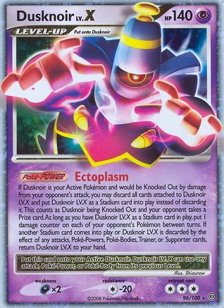 Dusknoir LV.X 096  - Holofoil