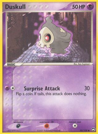 Duskull 050/108 [Power Keepers]  - Reverse Holofoil