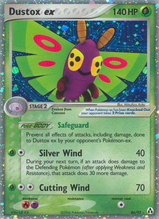 Dustox ex 086 [Legend Maker]  - Holofoil