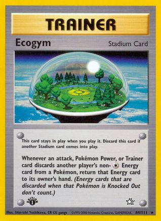 Ecogym 084/111 [Neo Genesis]  - 1st Edition