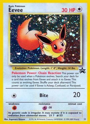 Eevee 011/53 [WoTC Promo]  - Holofoil