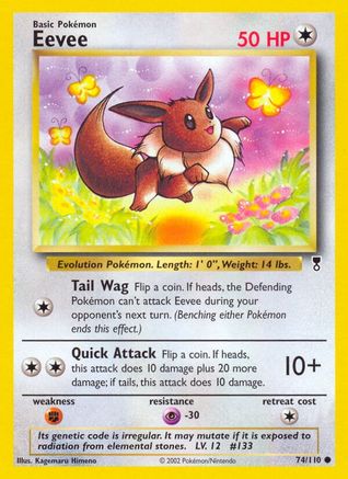 Eevee 074/110 [Legendary Collection]  - Reverse Holofoil
