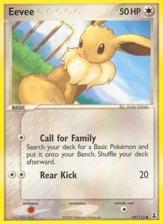 Eevee 069/113 [Delta Species]  - Reverse Holofoil
