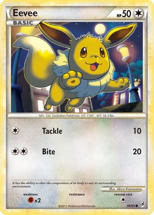 Eevee 056/95 [Call of Legends]  - Reverse Holofoil