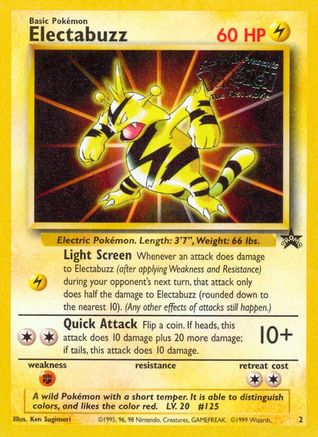 Electabuzz (Movie Promo) 002/53 [WoTC Promo]