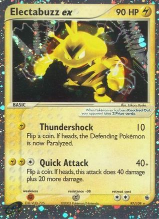 Electabuzz ex 097/109 [Ruby and Sapphire]  - Holofoil