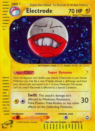 Electrode (H7) 0H7 [Aquapolis]  - Holofoil