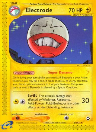 Electrode 008 [Aquapolis]  - Reverse Holofoil