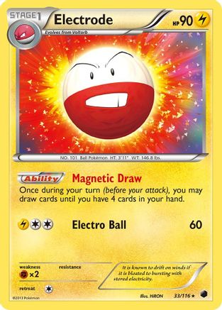 Electrode 033 [Plasma Freeze]  - Reverse Holofoil