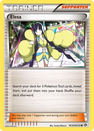 Elesa RC20/RC25 [Legendary Treasures Radiant Collection]  - Holofoil