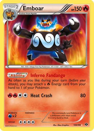 Emboar 100 [Next Destinies]  - Holofoil