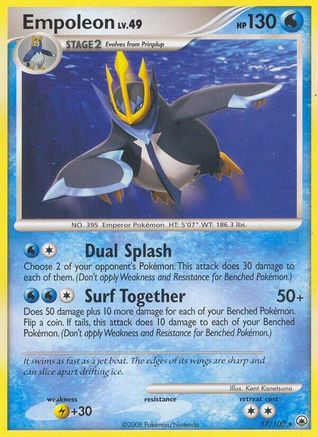 Empoleon 017 [Majestic Dawn]  - Reverse Holofoil